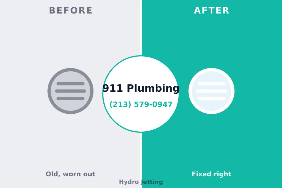 Before and after: plumbing repair Weeki Wachee Gardens, FL